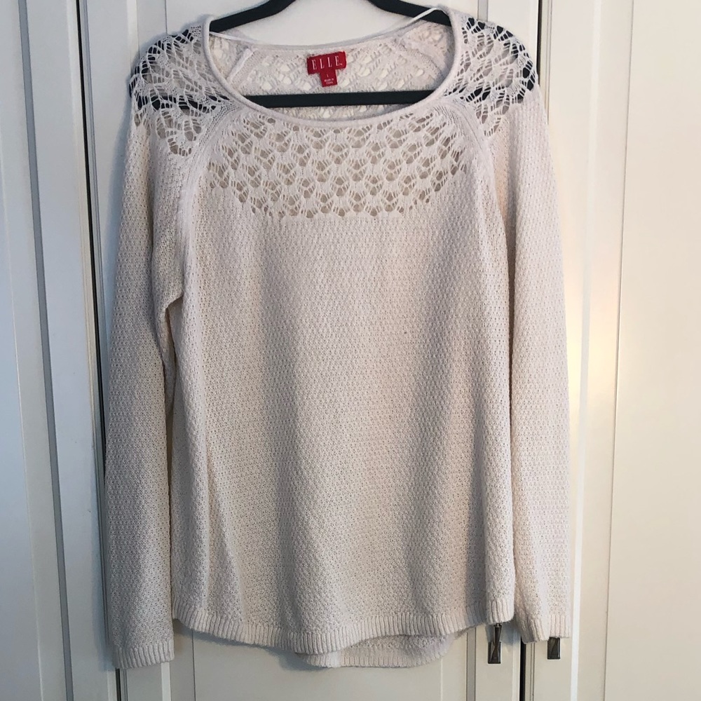Cream colored sweater